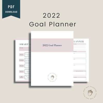 2022 Goal Planner
